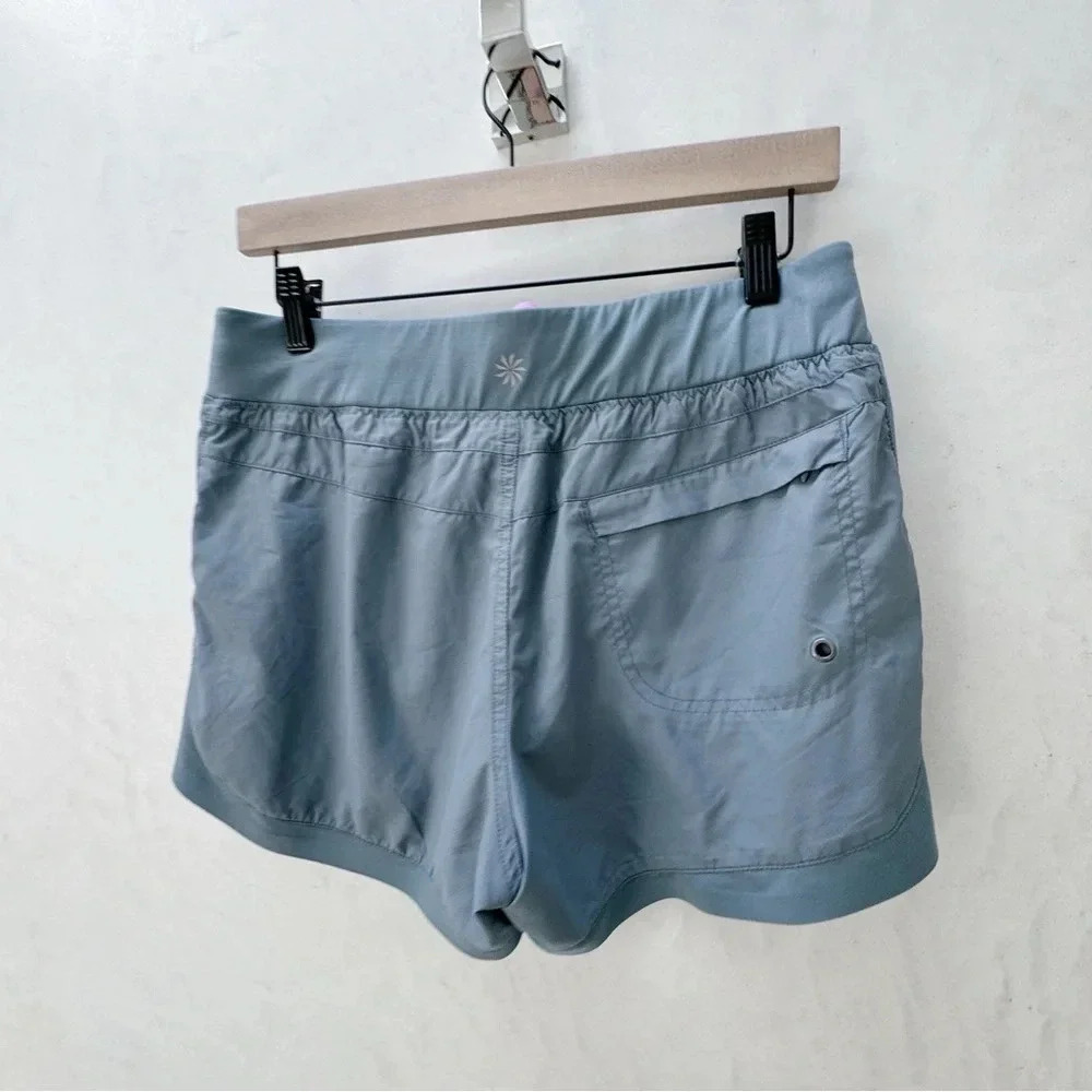 ATHLETA || Sport Short Performance Fabric Back Zippered Pocket - Picture 2 of 10